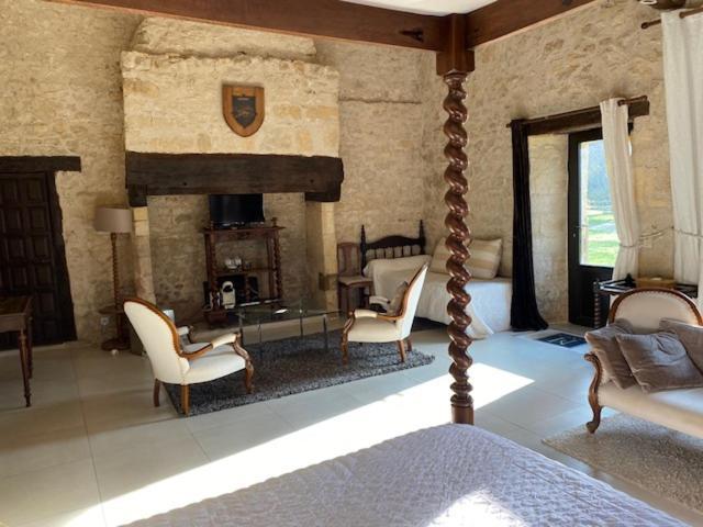 Bed and Breakfast Manoir La Barriere - Lot Le Vigan  Zewnętrze zdjęcie